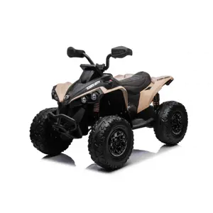 Dětská elektrická čtyřkolka Maverick ATV 2x200W béžová