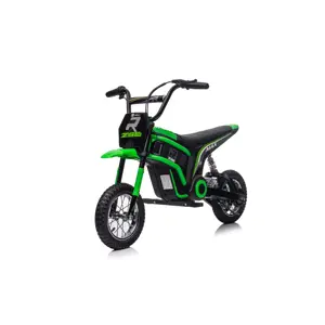 Dětská elektrická motorka Cross 350W zelená