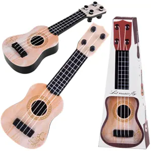 Dětská mini kytara ukulele 25 cm červená