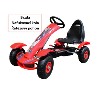 Produkt Dětská šlapací motokára formule 01 červená