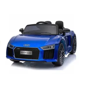 Dětské elektrické autíčko Audi R8 Spyder lakované modré