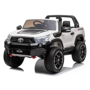 Dětské elektrické autíčko Toyota Hilux 4x4 bílé