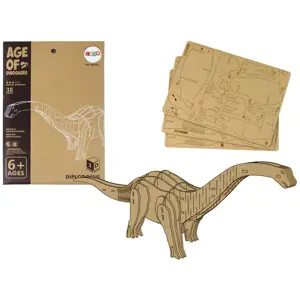 Produkt Dřevěné 3D puzzle Brontosaurus 8 dílků