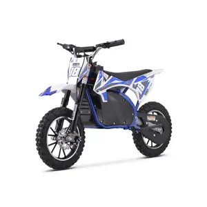 Elektrická motorka Cross Trail King 800W 36V modrá