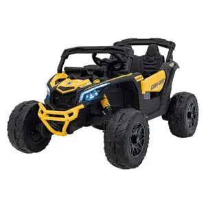 Elektrické autíčko Buggy Can-Am Maverick 24V 4x200W žluté