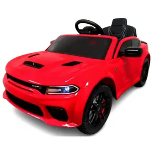 Elektrické autíčko Dodge SRT červené