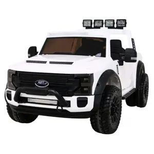 Elektrické autíčko Ford Super Duty 4x4 bílé