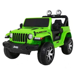 Elektrické autíčko Jeep Wrangler Rubicon 4x4 zelené