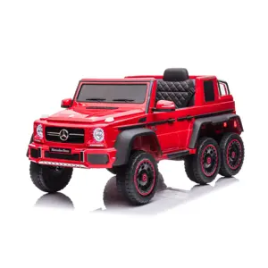 Elektrické autíčko Mercedes Benz G63 6x6 červené