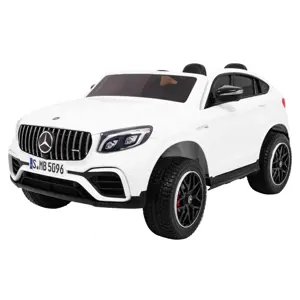 Elektrické autíčko Mercedes GLC 63S 4x4 LCD dvoumístné bílé