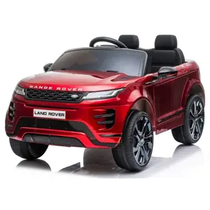 Elektrické autíčko Range Rover Evoque lakované červené