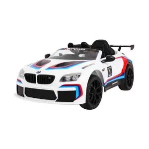 Elektrické auto BMW M6 GT3 2 x 45W bílé