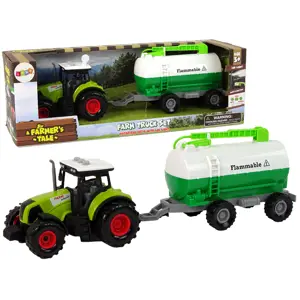 Produkt Farmářský traktor pro děti s návěsem cisternou