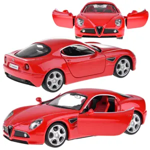 Kovové autíčko Alfa Romeo 8C Competizione 1:32 s efekty