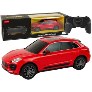 Produkt mamido Auto na dálkové ovládání RC Porsche Macan Turbo 1:24 červené