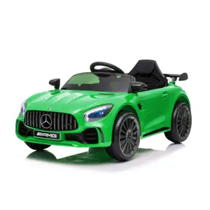 mamido Dětské elektrické autíčko Mercedes AMG GT R Pro zelené NOVÉ-VYSTAVENÝ KUS