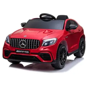 mamido Dětské elektrické autíčko Mercedes Benz GLC 63S 4x4 červené