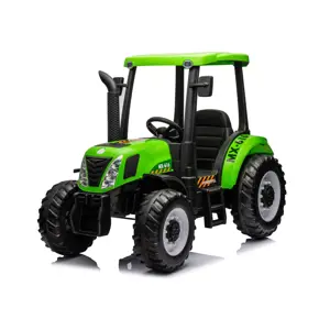 mamido Dětský elektrický traktor A011 24V 400W zelený