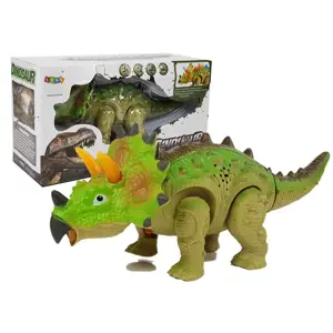 Produkt mamido Dinosaurus Triceratops na baterie zelený