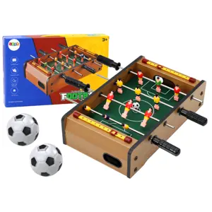 Produkt mamido Dřevěný stolní fotbal mini 36cm x 21,5cm x 9cm