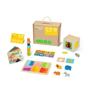 Mamido Mamido Montessori Edukační box pro děti 31-36 měsíců