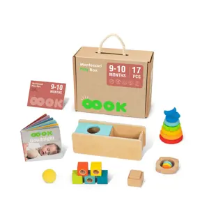 Mamido Mamido Montessori Edukační box pro děti 9-10 měsíců