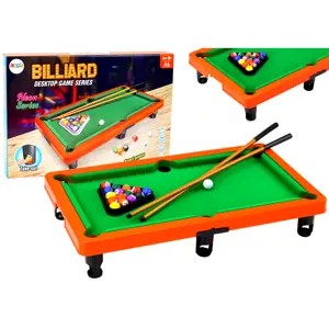 mamido Mini stolní billiard dovednostní hra 3 tága koule trojúhelník