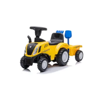 Produkt mamido Odrážedlo traktor New Holland s přívěsem žlutý