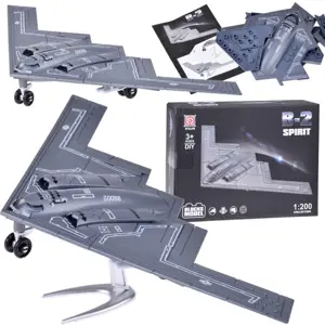 Produkt mamido Postav legendární bombardér B-2 Spirit model Letadla 1:200