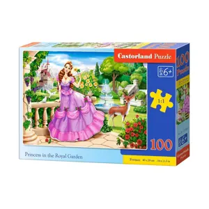 Produkt mamido Puzzle 100 dílků Princezna v královské zahradě