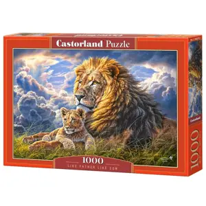 Produkt mamido Puzzle 1000 dílků C-104277 Jak otec, tak syn lvi lev