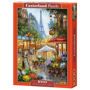 Produkt mamido Puzzle 1000 dílků Jarní květiny, Paříž