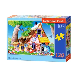 Produkt mamido Puzzle 120 dílků Jeníček a Mařenka