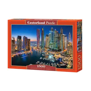 Produkt mamido Puzzle 1500 dílků Mrakodrapy Dubaje