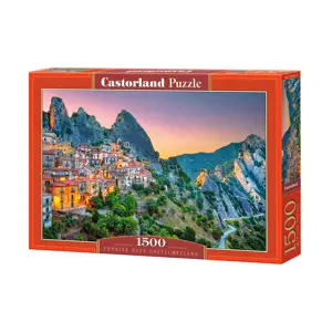 mamido Puzzle 1500 dílků Východ slunce nad Castelmezzano