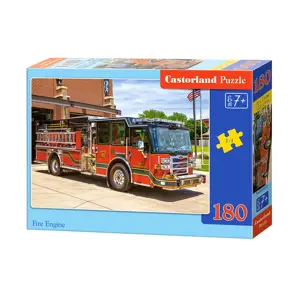 Produkt mamido Puzzle 180 dílků Hasičský vůz