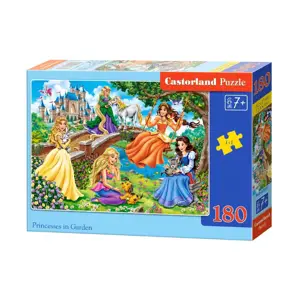 mamido Puzzle 180 dílků Princezny v Zahradě