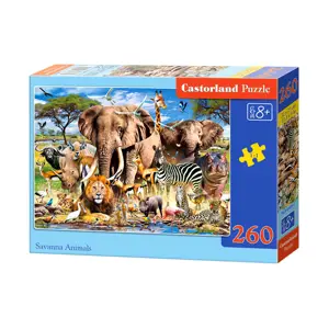 Produkt mamido Puzzle 260 dílků Zvířata ze Savany