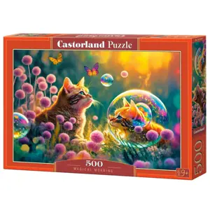 mamido Puzzle 500 dílků Magické ráno s kočkami