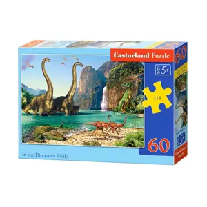 mamido Puzzle 60 dílků V dinosaurím světě