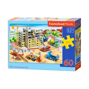 Produkt mamido Puzzle 60 dílků Velké staveniště