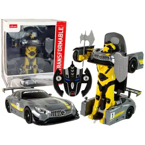 Mamido RASTAR Auto Robot Transformers 2v1 na dálkové ovládání RC Mercedes Rastar 1:14