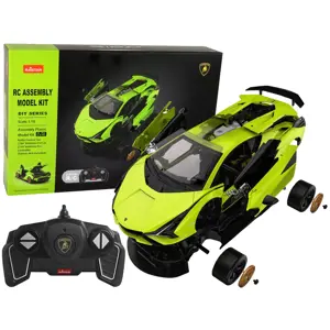 Mamido RASTAR RASTAR Konstrukční autíčko na dálkové ovládání Lamborghini Sian 1:18 zelené RC