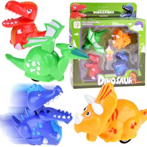 Produkt mamido Sada jezdících dinosaurů 4 ks s pohonem