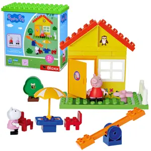 Produkt mamido Stavebnice Peppa Pig Hřiště 26 dílků