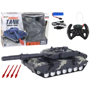 Produkt Mamido Tank na dálkové ovládání RC Combat moro