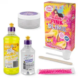 Produkt mamido Tuban kreativní sada Slime Magic růžová XL mění barvu