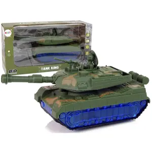 mamido Vojenský tank s modrými diody