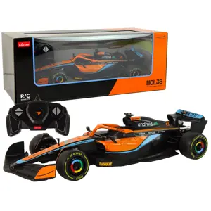 Mamido Závodní auto na dálkové ovládání RC McLaren F1 1:18 oranžové