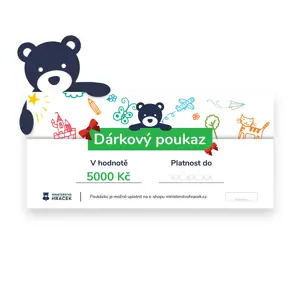 Ministerstvo Hraček Ministerstvo Hraček Dárkový poukaz 5000 Kč